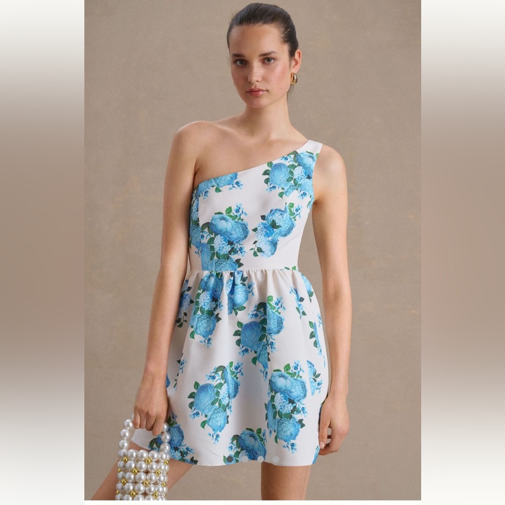 Sachin & Babi Addison One-Shoulder Mini Dress